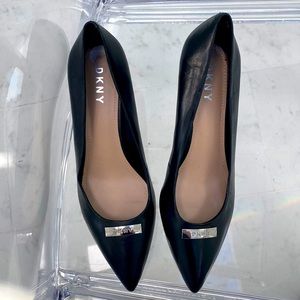 NEW DKNY heels run small